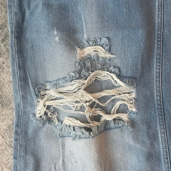 Urban Outfitters Blue Flare Wide Leg Jeans - Picture 5 of 9